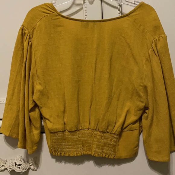 Blue rain mustard top size small nwot - Picture 4 of 5